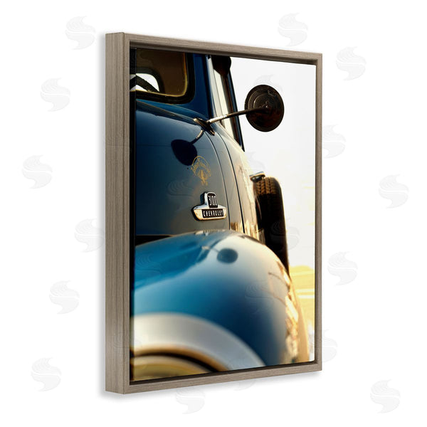 Stupell Industries Mark Rogan | Vintage Blue Truck Photograph