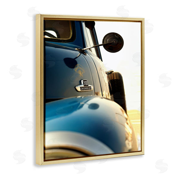 Stupell Industries Mark Rogan | Vintage Blue Truck Photograph