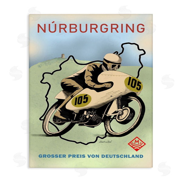 stupell industries Mark Rogan | Vintage European Motor Race