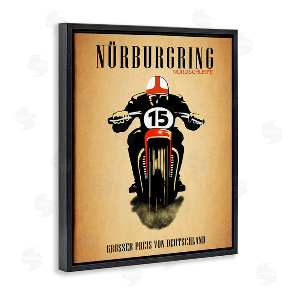 Stupell Industries Mark Rogan | Vintage German Motorcycle Advertisement