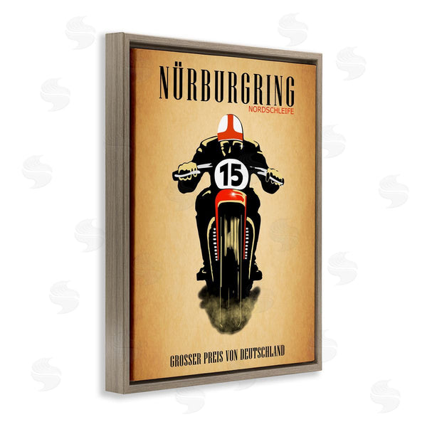 Stupell Industries Mark Rogan | Vintage German Motorcycle Advertisement