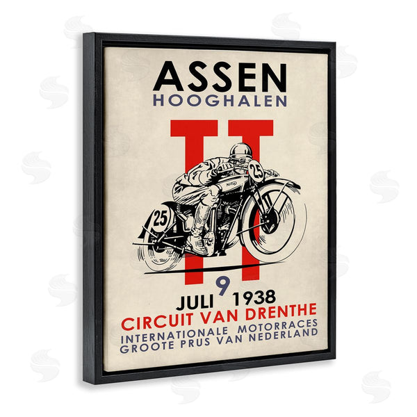Stupell Industries Mark Rogan | Vintage Motorcycle Racing Circuit