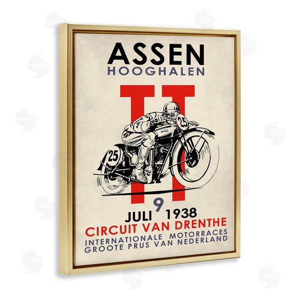 Stupell Industries Mark Rogan | Vintage Motorcycle Racing Circuit