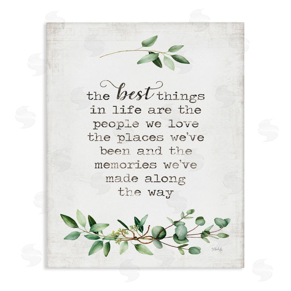 stupell industries Marla Rae | Best Things In Life Sentiment