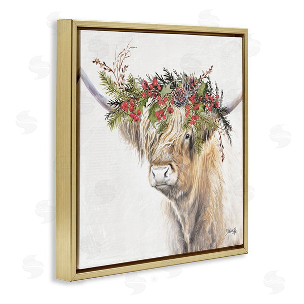 Stupell Industries Marla Rae | Cattle With Seasonal Berries