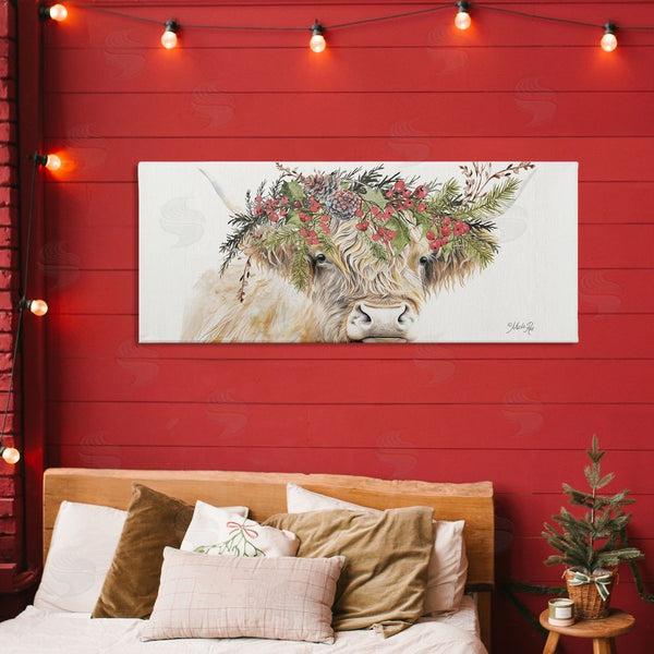 Stupell Industries Marla Rae | Cattle With Seasonal Berries Wall Art