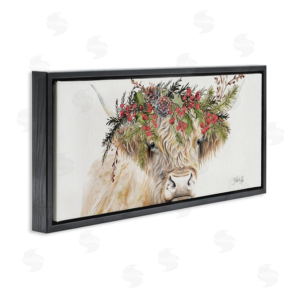 Stupell Industries Marla Rae | Cattle With Seasonal Berries Wall Art