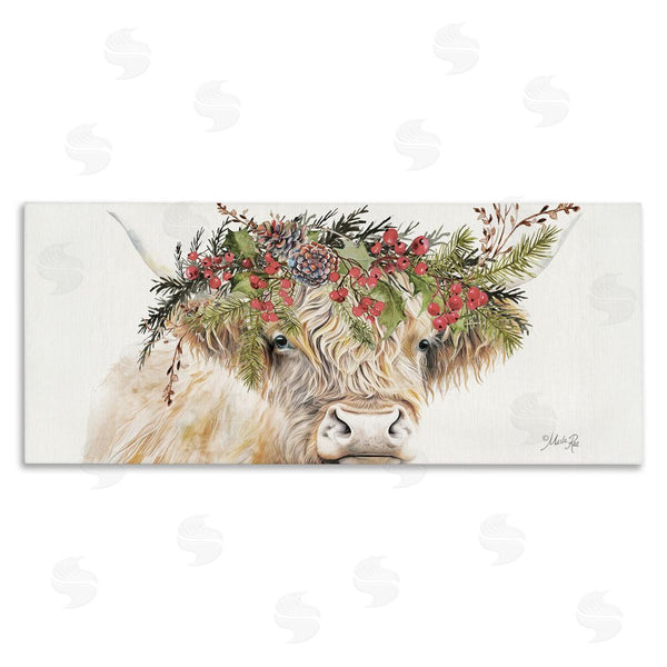 stupell industries Marla Rae | Cattle with Seasonal Berries Wall Art