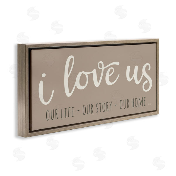 Stupell Industries Marla Rae | I Love Us Romantic Wall Art