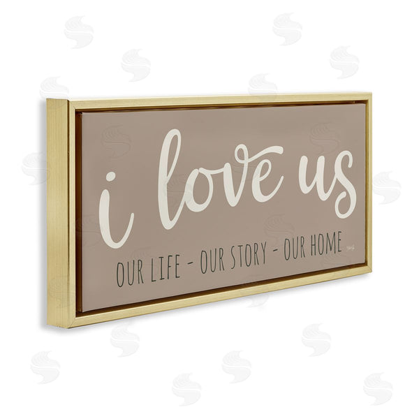 Stupell Industries Marla Rae | I Love Us Romantic Wall Art