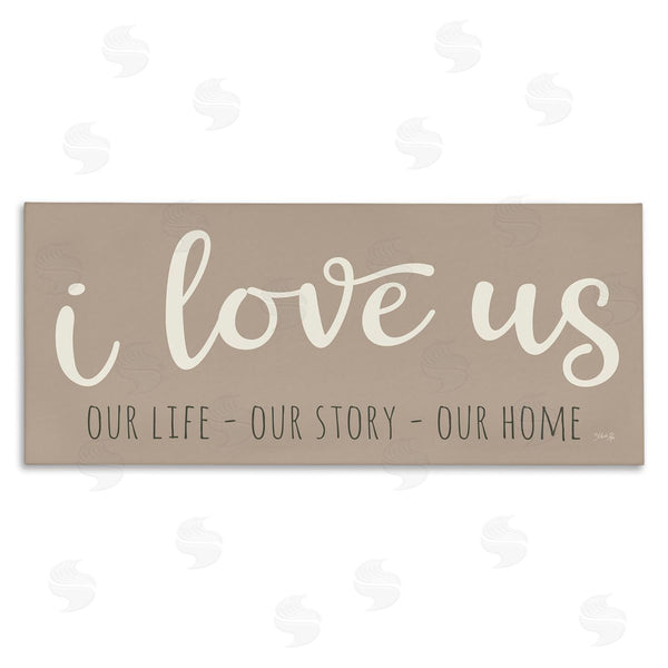 stupell industries Marla Rae | I Love Us Romantic Wall Art