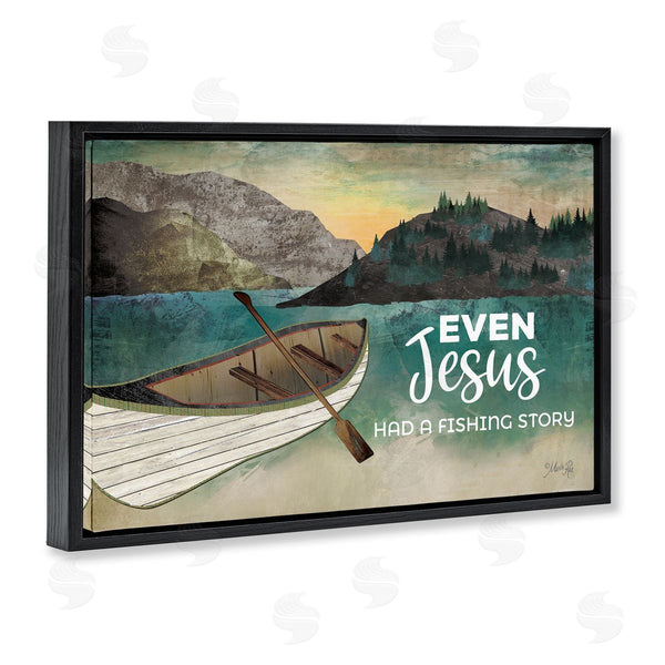 Stupell Industries Marla Rae | Jesus Had Fishing Story