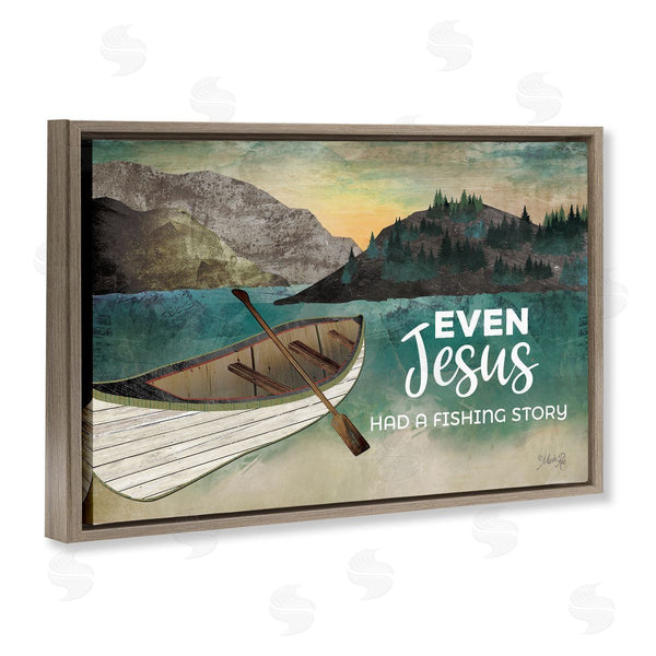 Stupell Industries Marla Rae | Jesus Had Fishing Story