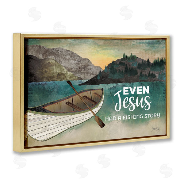 Stupell Industries Marla Rae | Jesus Had Fishing Story