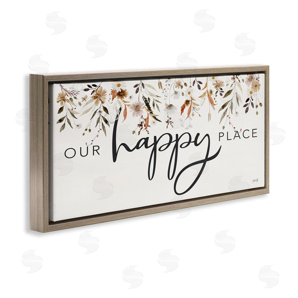Stupell Industries Marla Rae | Our Happy Place Florals Wall Art