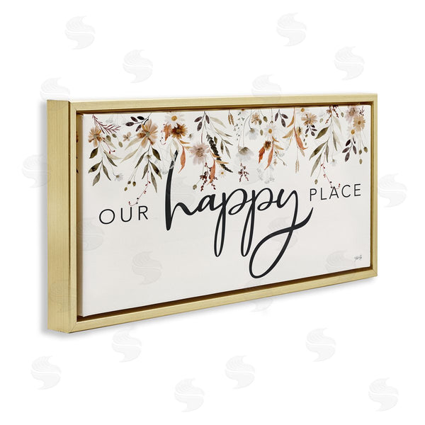 Stupell Industries Marla Rae | Our Happy Place Florals Wall Art