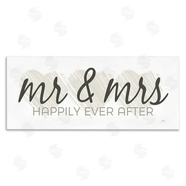 stupell industries Marla Rae | Romantic Mr and Mrs Wall Art