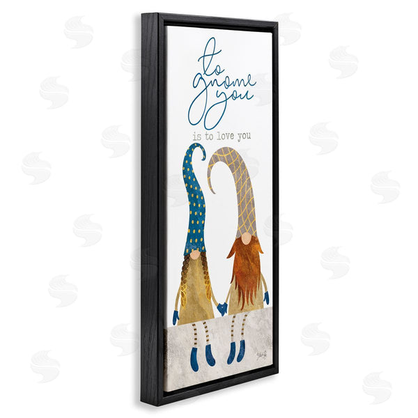 Stupell Industries Marla Rae | To Gnome You Classic Phrase Pun Wall Art