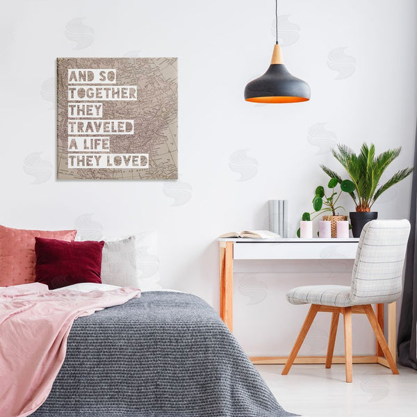 Stupell Industries Marla Rae | Together They Traveled Wall Art