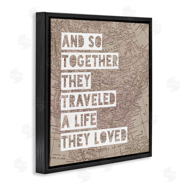 Stupell Industries Marla Rae | Together They Traveled Wall Art