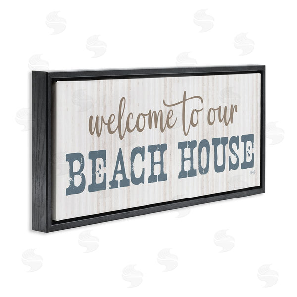 Stupell Industries Marla Rae | Welcome Beach House Wall Art