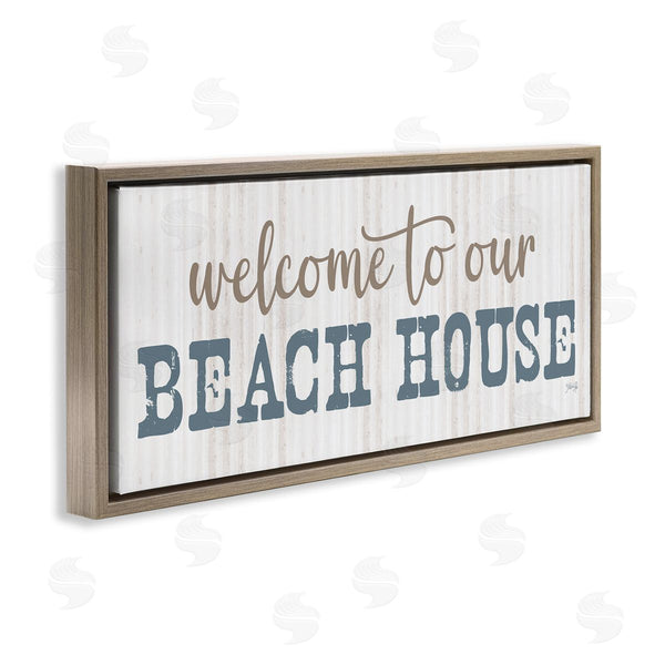 Stupell Industries Marla Rae | Welcome Beach House Wall Art
