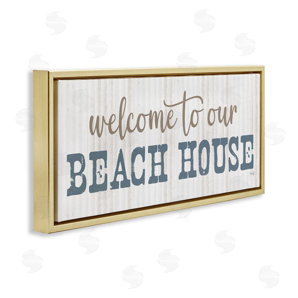 Stupell Industries Marla Rae | Welcome Beach House Wall Art