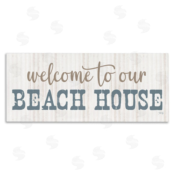 stupell industries Marla Rae | Welcome Beach House Wall Art