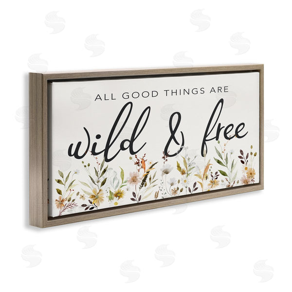 Stupell Industries Marla Rae | Wild And Free Sentiment Wall Art