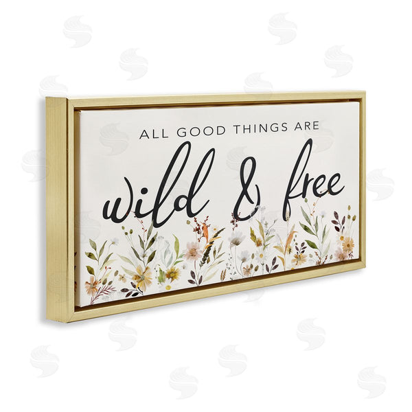 Stupell Industries Marla Rae | Wild And Free Sentiment Wall Art