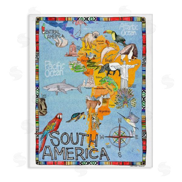 stupell industries Marley Ungaro | South Africa Animal Map