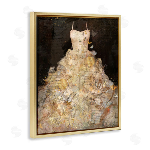 Stupell Industries Marta Wiley | Detailed Evening Gown Collage