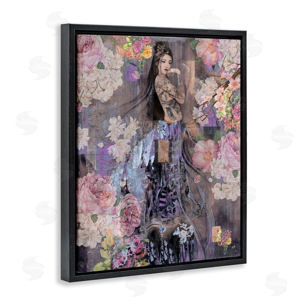 Stupell Industries Marta Wiley | Expressive Flowers & Woman Wall Art