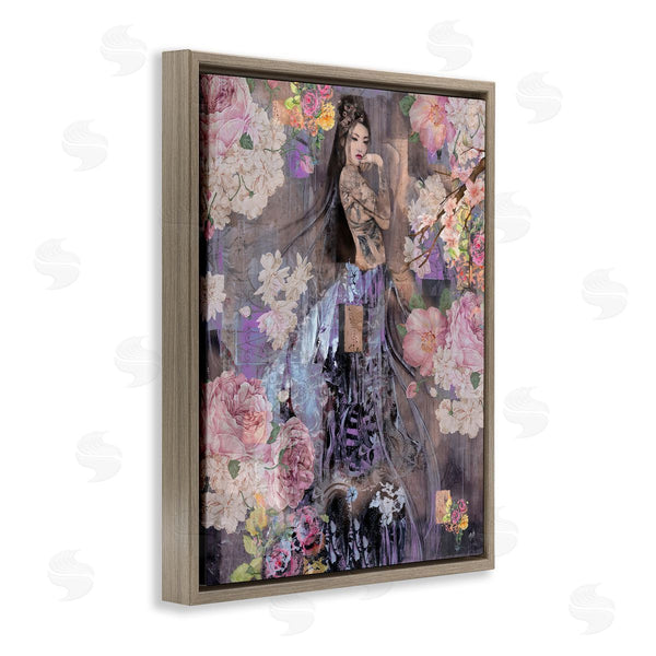 Stupell Industries Marta Wiley | Expressive Flowers & Woman Wall Art