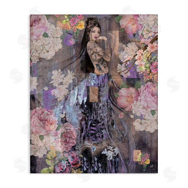 stupell industries Marta Wiley | Expressive Flowers & Woman Wall Art