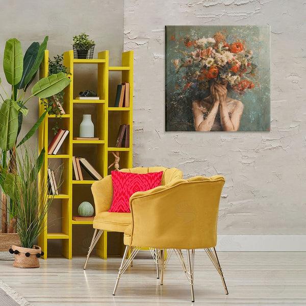 Stupell Industries Marta Wiley | Floral Figure Portrait Wall Art