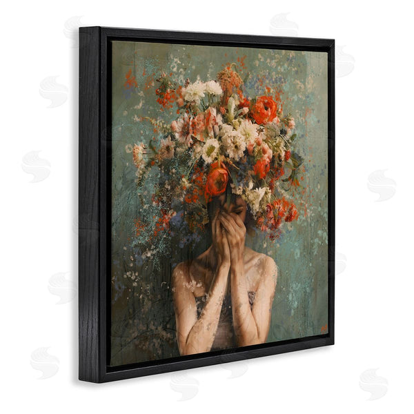 Stupell Industries Marta Wiley | Floral Figure Portrait Wall Art
