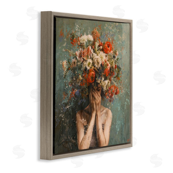 Stupell Industries Marta Wiley | Floral Figure Portrait Wall Art