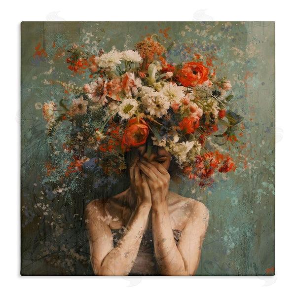 stupell industries Marta Wiley | Floral Figure Portrait Wall Art