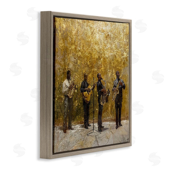 Stupell Industries Marta Wiley | Golden Era Jazz Musicians Wall Art