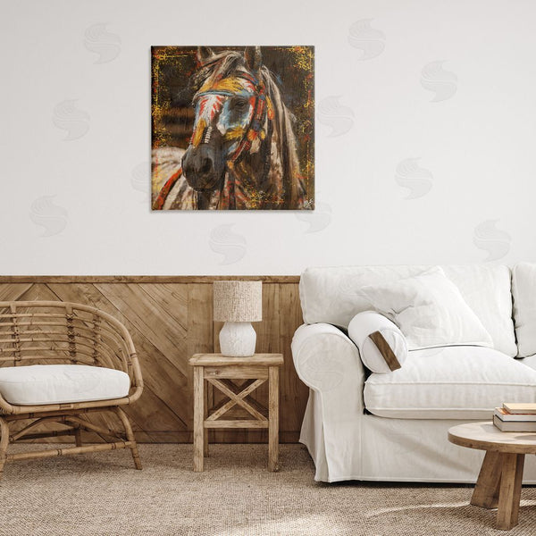 Stupell Industries Marta Wiley | Patterned Horse Visage Wall Art