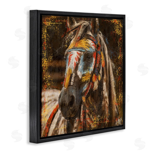 Stupell Industries Marta Wiley | Patterned Horse Visage Wall Art