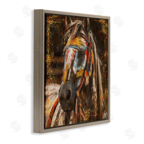 Stupell Industries Marta Wiley | Patterned Horse Visage Wall Art