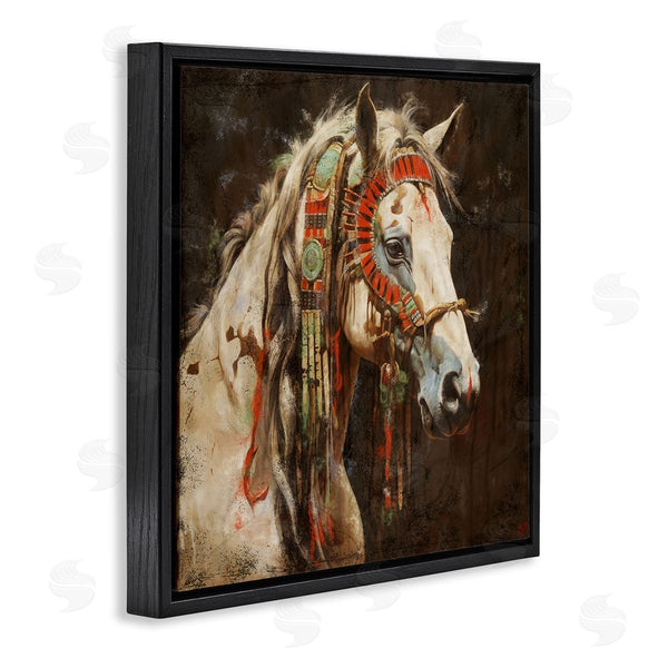 Stupell Industries Marta Wiley | Strong Traditional Horse Wall Art