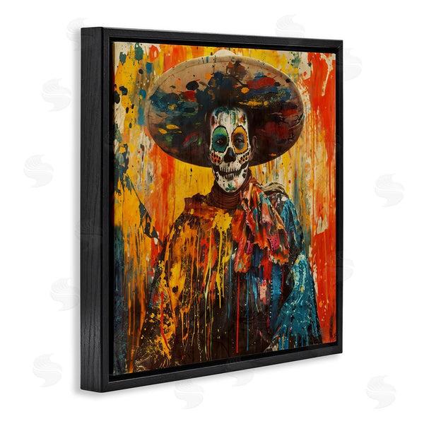 Stupell Industries Marta Wiley | Vibrant Festive Day Of The Dead Wall Art