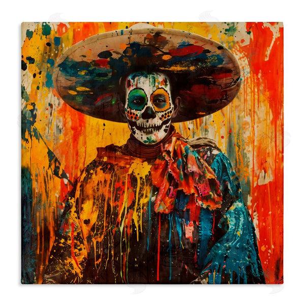 stupell industries Marta Wiley | Vibrant Festive Day of The Dead Wall Art