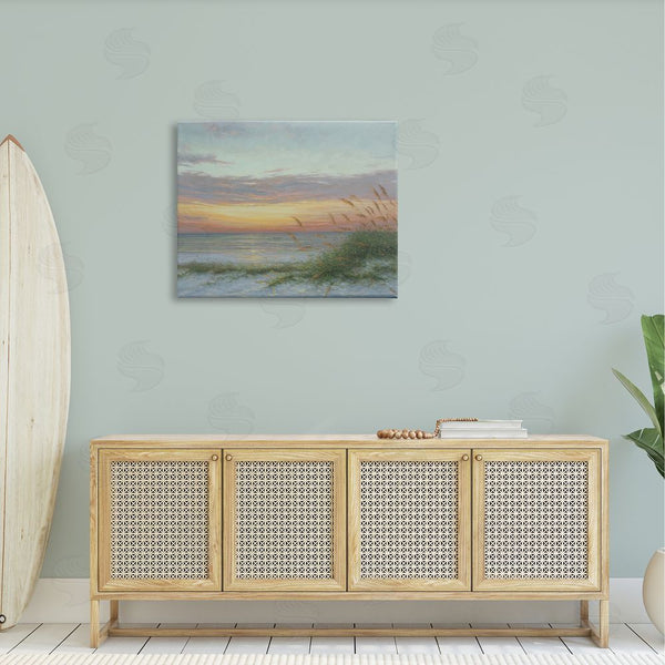 Stupell Industries Martin Figlinski | Coastal Beach Summer Sunset Wall Art