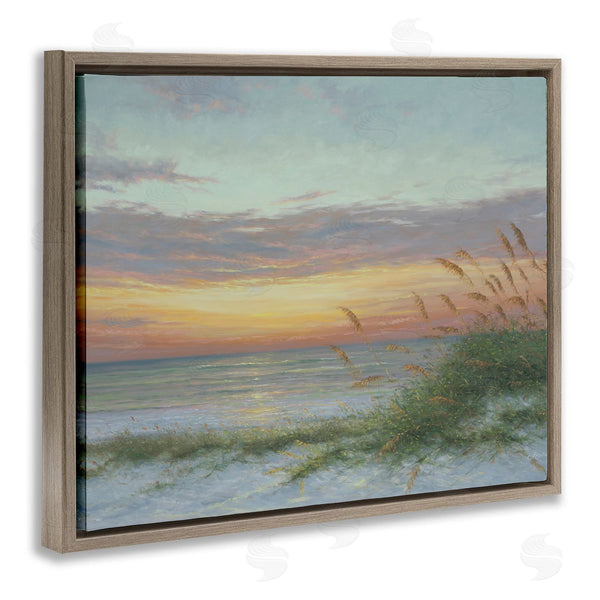 Stupell Industries Martin Figlinski | Coastal Beach Summer Sunset Wall Art
