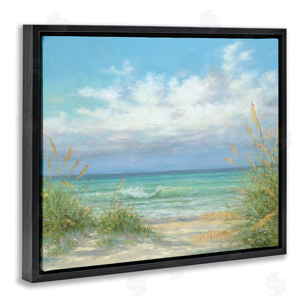 Stupell Industries Martin Figlinski | Sea Shoreline Horizon Scenery Wall Art