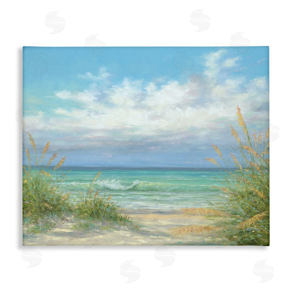 stupell industries Martin Figlinski | Sea Shoreline Horizon Scenery Wall Art
